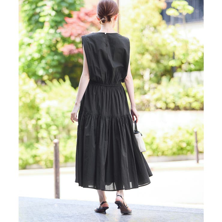 コットンボイルティアードワンピース | ROPE' PICNIC | 詳細画像5 