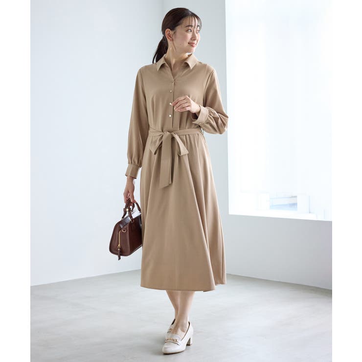 リボンシャツワンピース | ROPE' PICNIC | 詳細画像1 