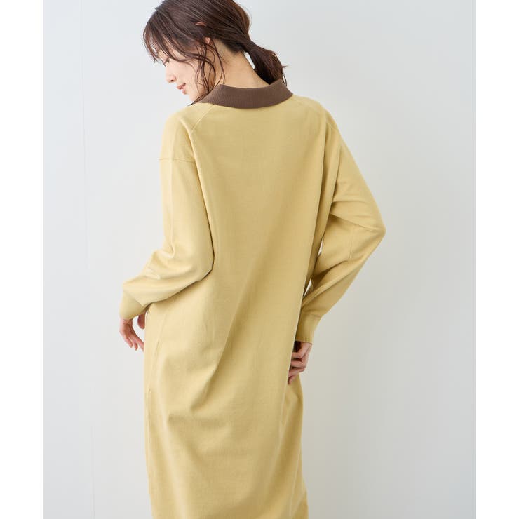 配色スキッパーニットワンピース | ROPE' PICNIC | 詳細画像11 