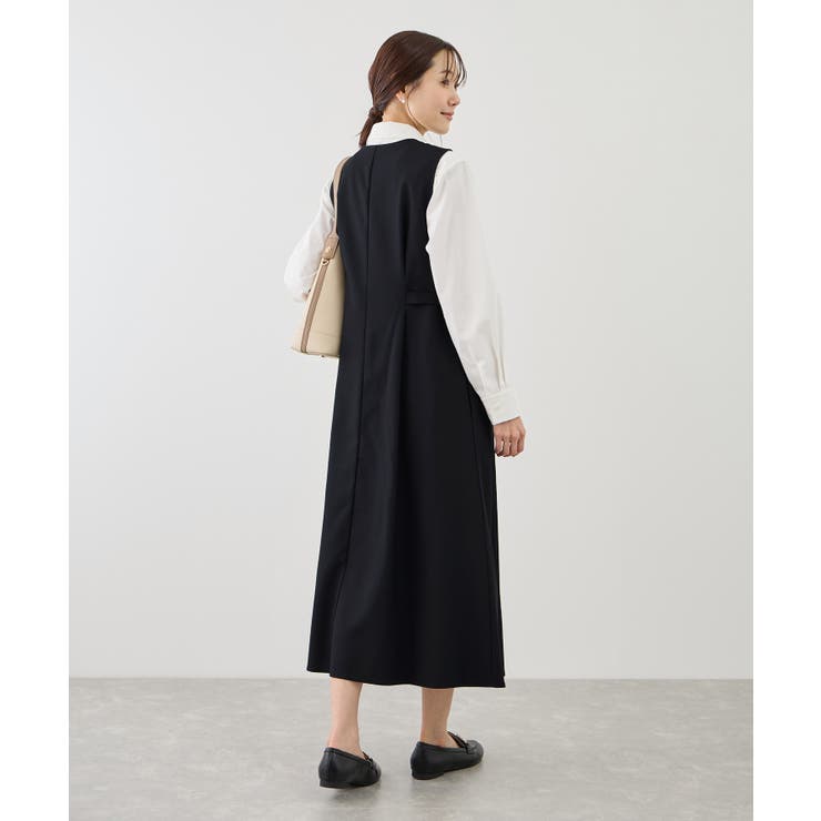 ウエストタックジャンパースカート | ROPE' PICNIC | 詳細画像13 