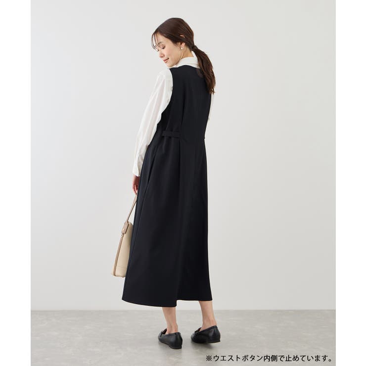 ウエストタックジャンパースカート | ROPE' PICNIC | 詳細画像18 