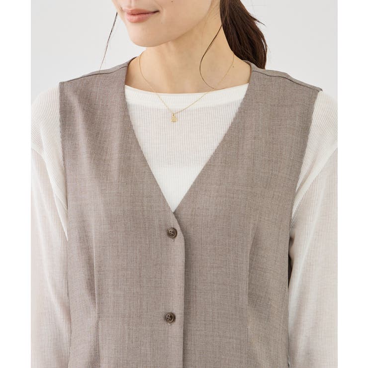 ウエストタックジャンパースカート | ROPE' PICNIC | 詳細画像25 