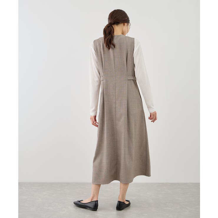 ウエストタックジャンパースカート | ROPE' PICNIC | 詳細画像8 