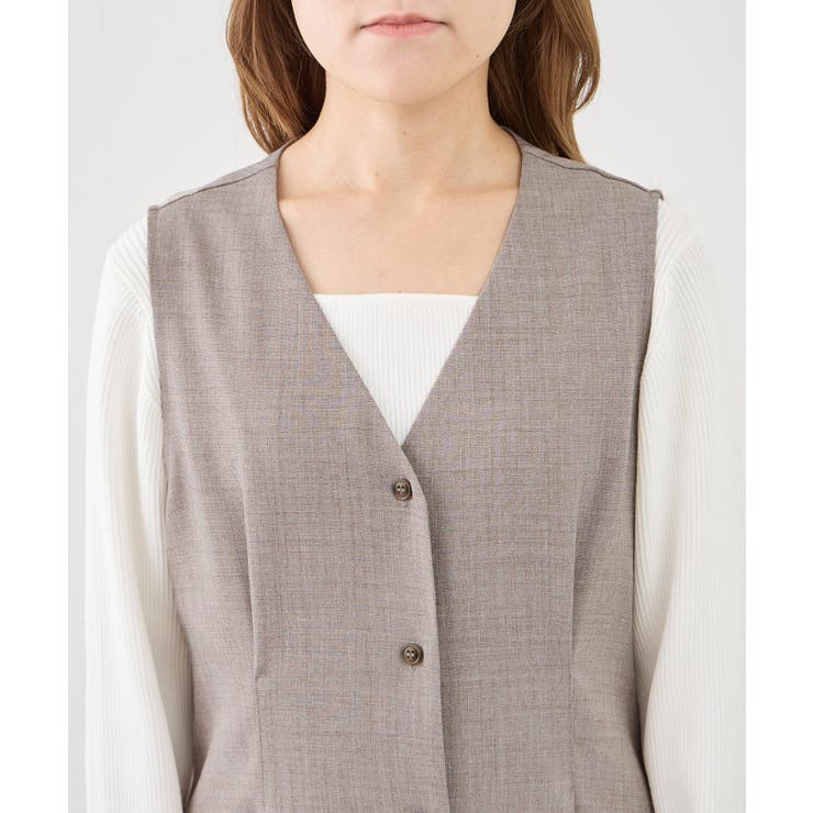 【低身長・小柄さんサイズ】ウエストタックジャンパースカート | ROPE' PICNIC | 詳細画像22 