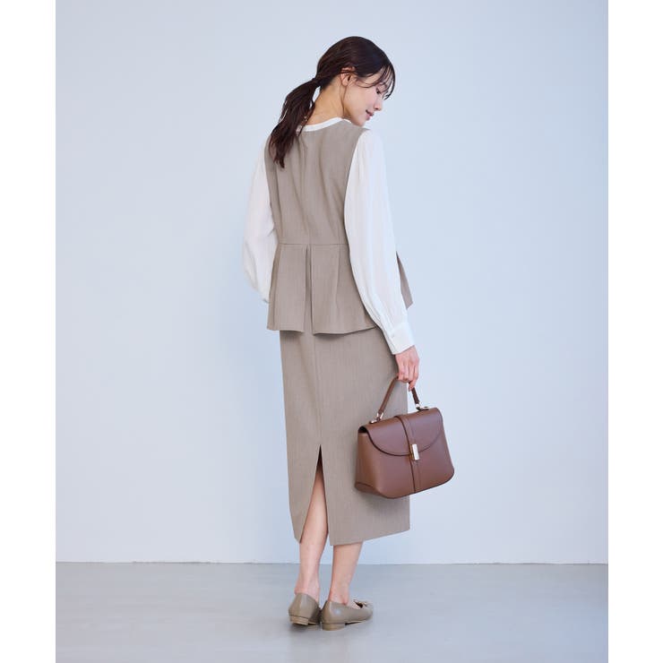 レイヤード風ペプラムジャンパースカート | ROPE' PICNIC | 詳細画像29 