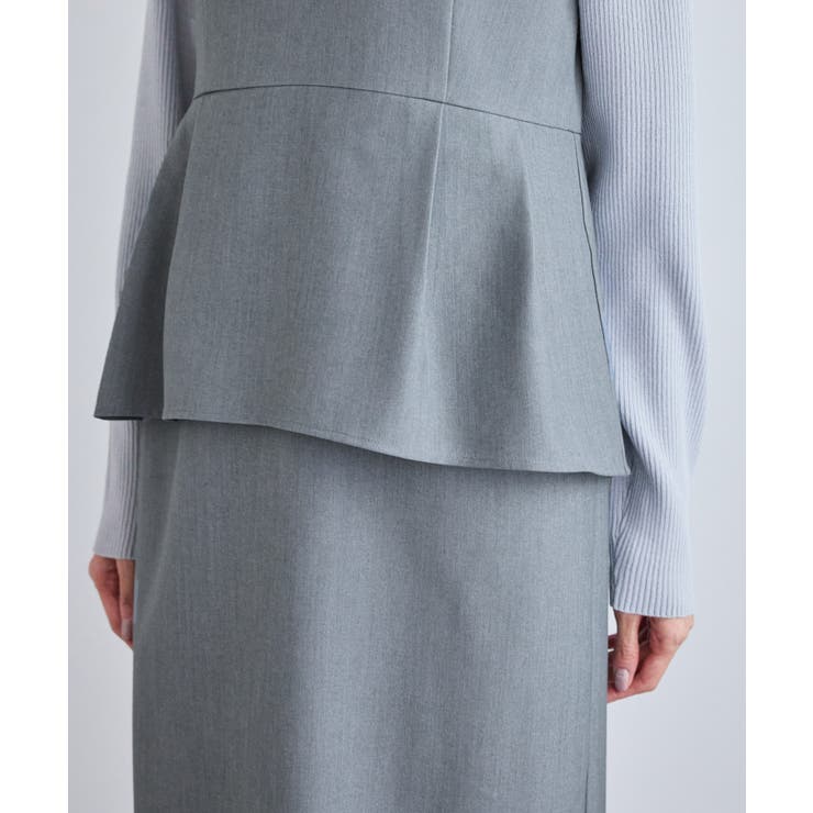 レイヤード風ペプラムジャンパースカート | ROPE' PICNIC | 詳細画像41 