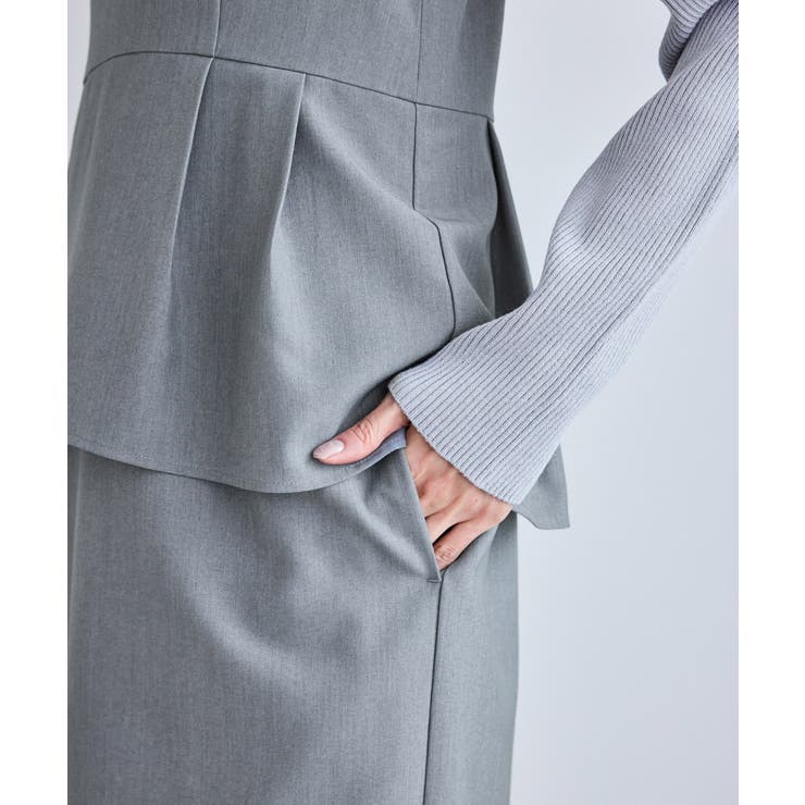 レイヤード風ペプラムジャンパースカート | ROPE' PICNIC | 詳細画像42 