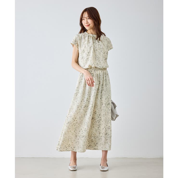 【WEB限定サイズ】小花柄＆線画アソートワンピース | ROPE' PICNIC | 詳細画像11 