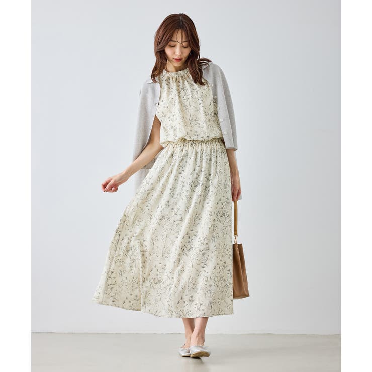 【WEB限定サイズ】小花柄＆線画アソートワンピース | ROPE' PICNIC | 詳細画像12 
