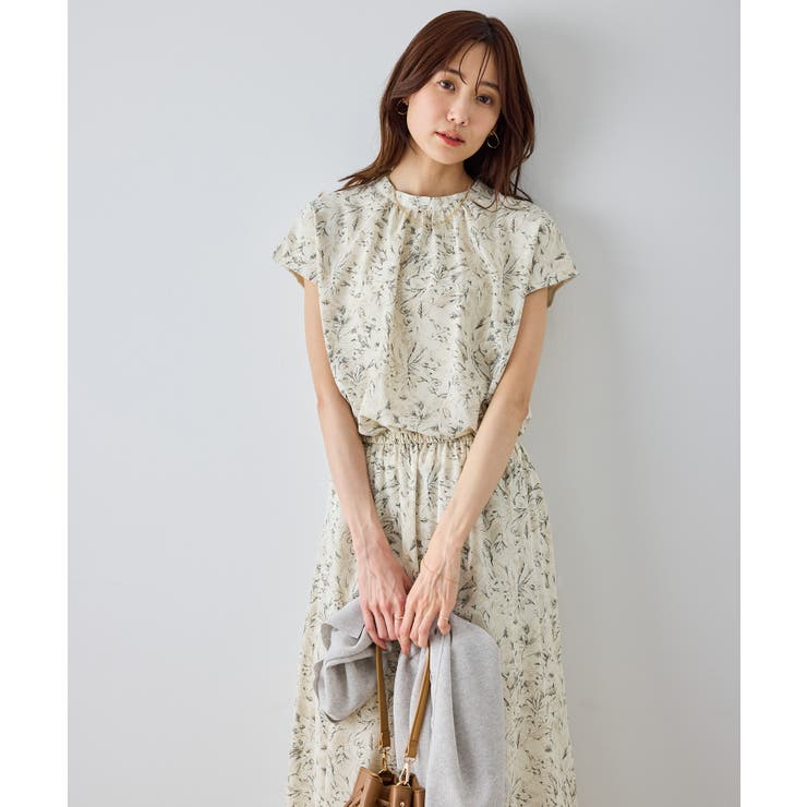 【WEB限定サイズ】小花柄＆線画アソートワンピース | ROPE' PICNIC | 詳細画像16 