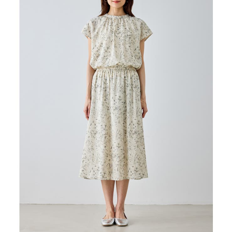 【WEB限定サイズ】小花柄＆線画アソートワンピース | ROPE' PICNIC | 詳細画像28 