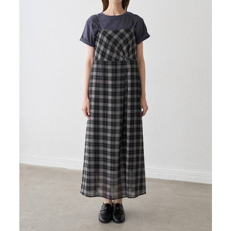 【一部店舗限定】シアーマドラスチェックボイルキャミワンピース | ROPE' PICNIC | 詳細画像21 