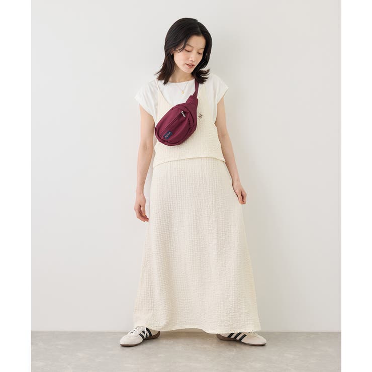 【BEVERLYHILLS POLO CLUB】ふくれジャガードキャミワンピース | ROPE' PICNIC | 詳細画像12 