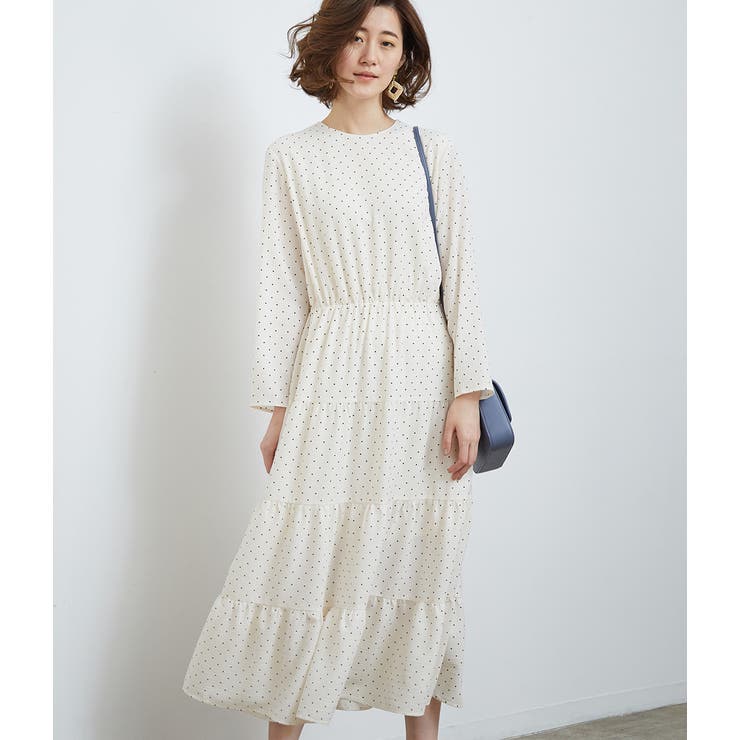 ドット小花ティアードワンピース 品番 Rpcw Rope Picnic ロペピクニック のレディースファッション通販 Shoplist ショップリスト