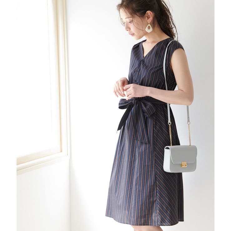 ストライプシャツワンピース 品番 Rpcw Rope Picnic ロペピクニック のレディースファッション通販 Shoplist ショップリスト