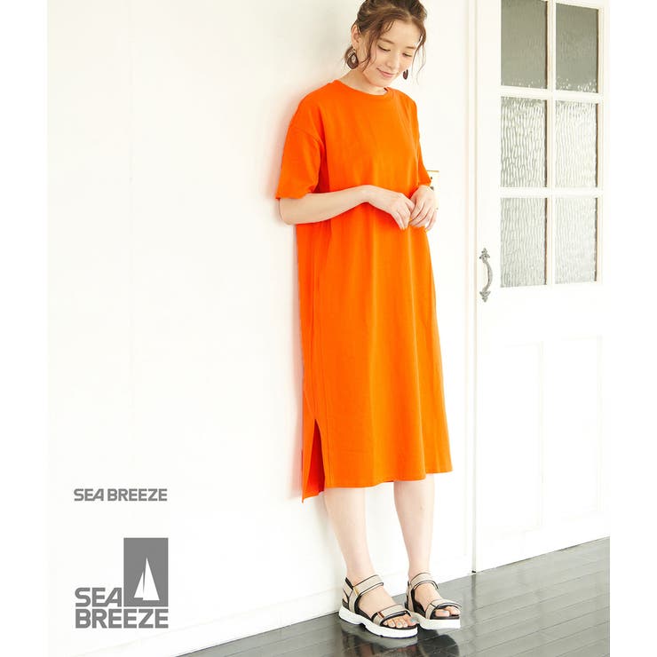Seabreeze Rope Picnic カラーtシャツワンピース 品番 Rpcw Rope Picnic ロペピクニック のレディースファッション通販 Shoplist ショップリスト