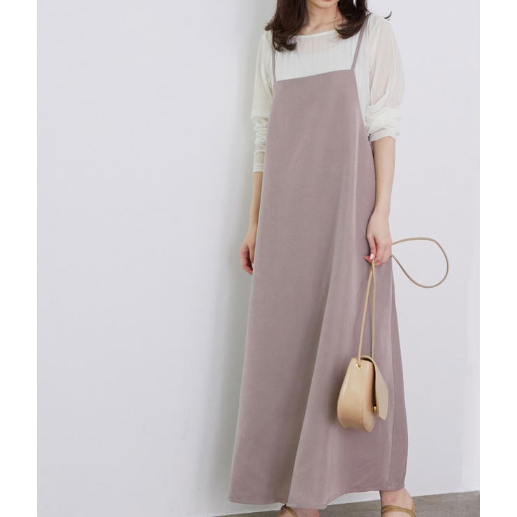 Web限定カラー ピンク 微起毛エプロンキャミワンピース 品番 Rpcw Rope Picnic ロペピクニック のレディースファッション通販 Shoplist ショップリスト