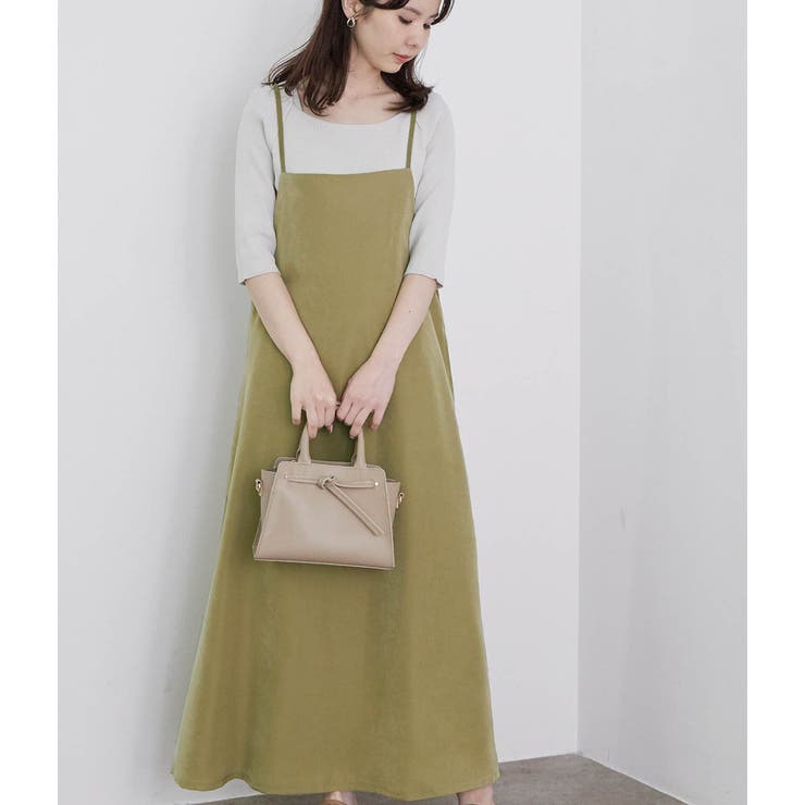 Web限定カラー ピンク 微起毛エプロンキャミワンピース 品番 Rpcw Rope Picnic ロペピクニック のレディースファッション通販 Shoplist ショップリスト