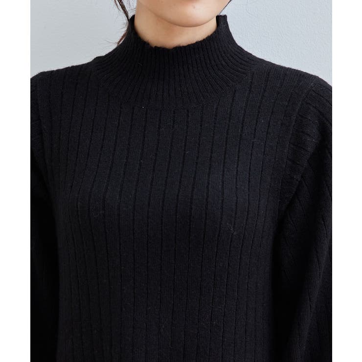 リサイクルポリAラインニットワンピース | ROPE' PICNIC | 詳細画像4 