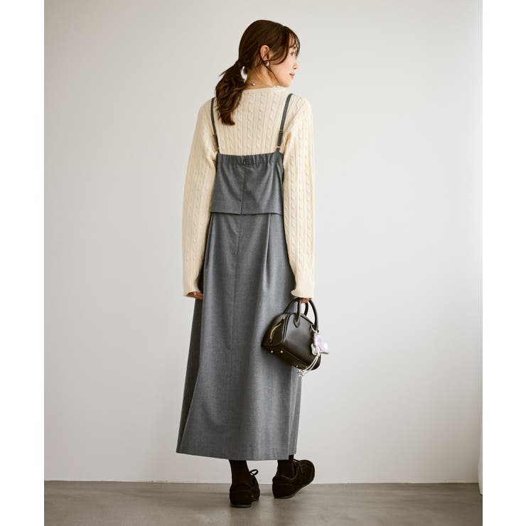 セットアップ見えワンピース | ROPE' PICNIC | 詳細画像14 