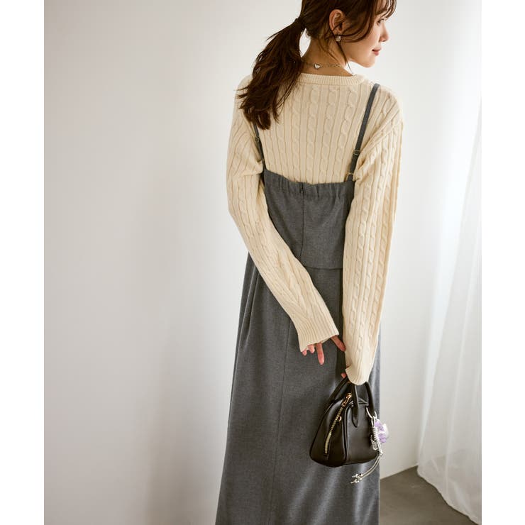 セットアップ見えワンピース | ROPE' PICNIC | 詳細画像16 