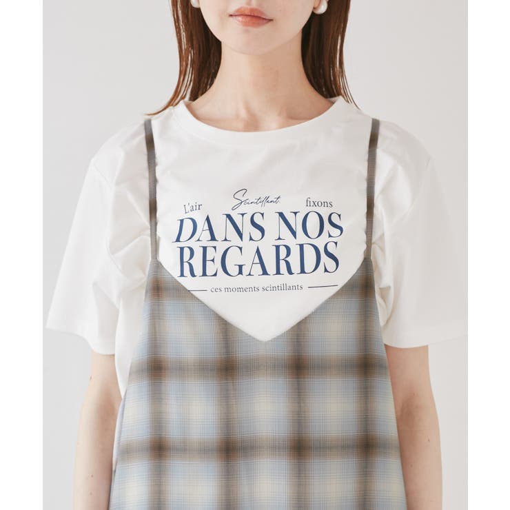 オンブレチェックキャミソールワンピース | ROPE' PICNIC | 詳細画像25 