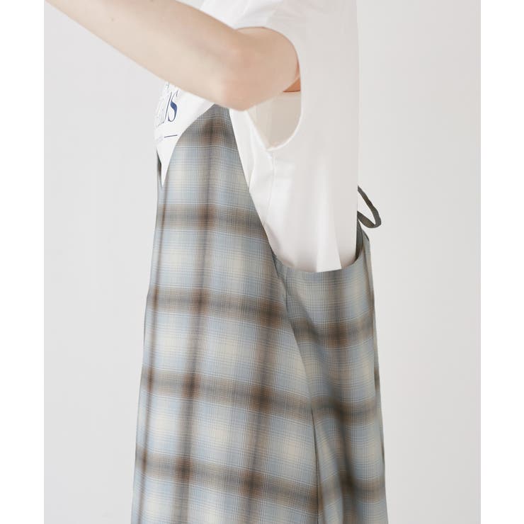 オンブレチェックキャミソールワンピース | ROPE' PICNIC | 詳細画像28 