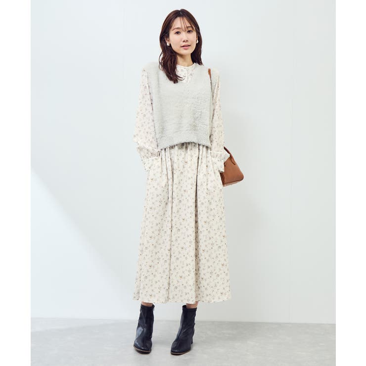 小花柄ノスタルジックワンピース | ROPE' PICNIC | 詳細画像15 