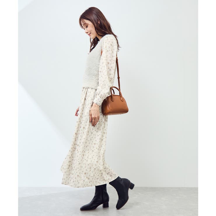 小花柄ノスタルジックワンピース | ROPE' PICNIC | 詳細画像17 