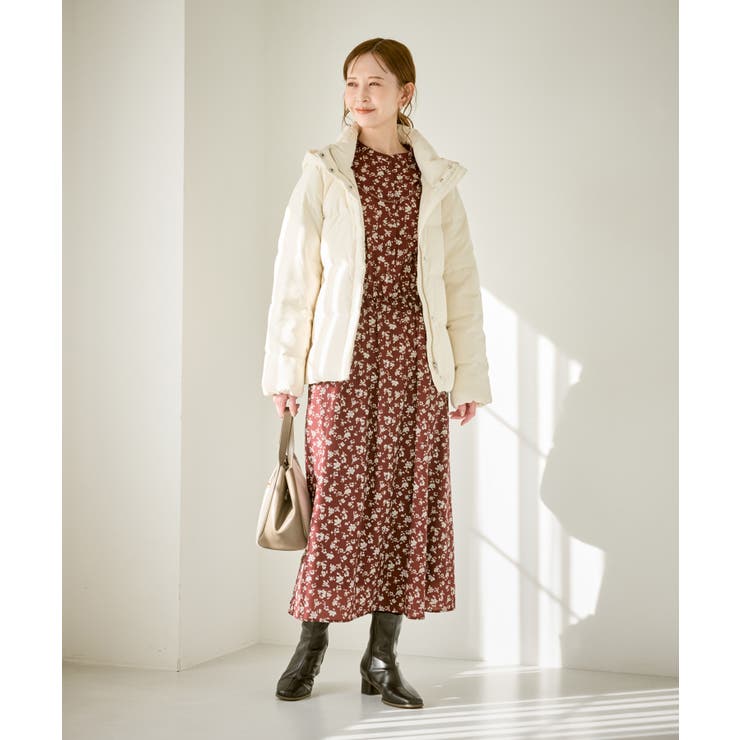 小花柄ノスタルジックワンピース | ROPE' PICNIC | 詳細画像6 