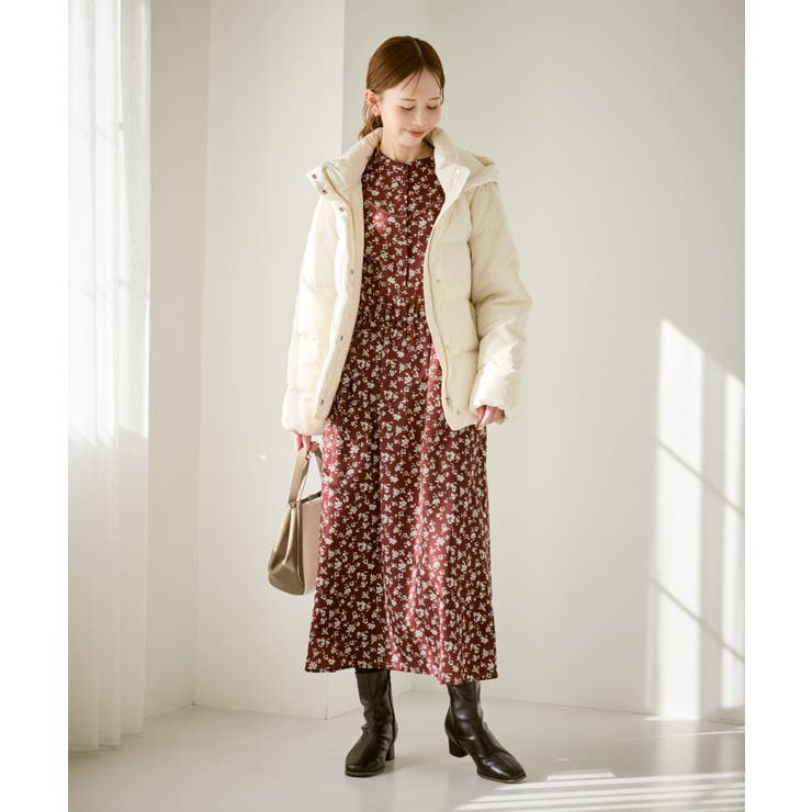 小花柄ノスタルジックワンピース | ROPE' PICNIC | 詳細画像7 