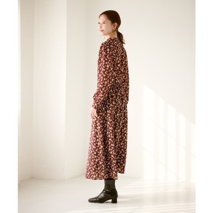 小花柄ノスタルジックワンピース | ROPE' PICNIC | 詳細画像9 