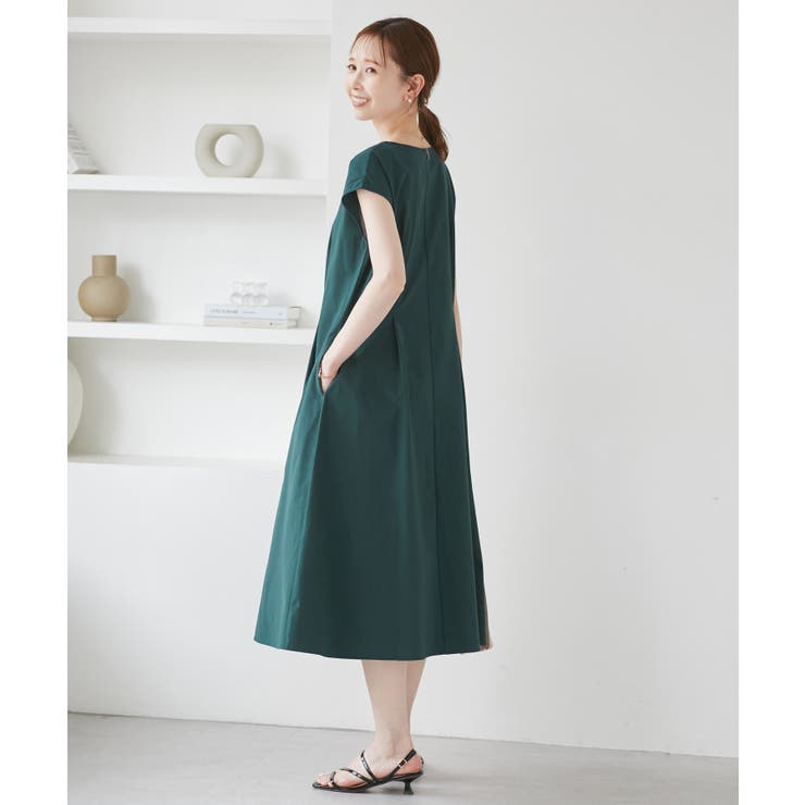 【吸水速乾】ウエストタックカットワンピース | ROPE' PICNIC | 詳細画像13 