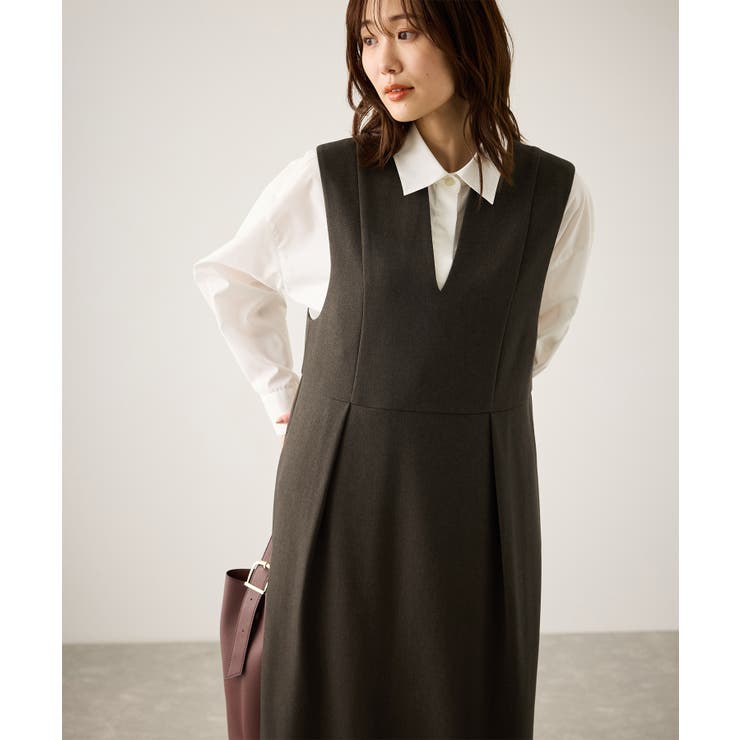 キーネックジャンパースカート | ROPE' PICNIC | 詳細画像16