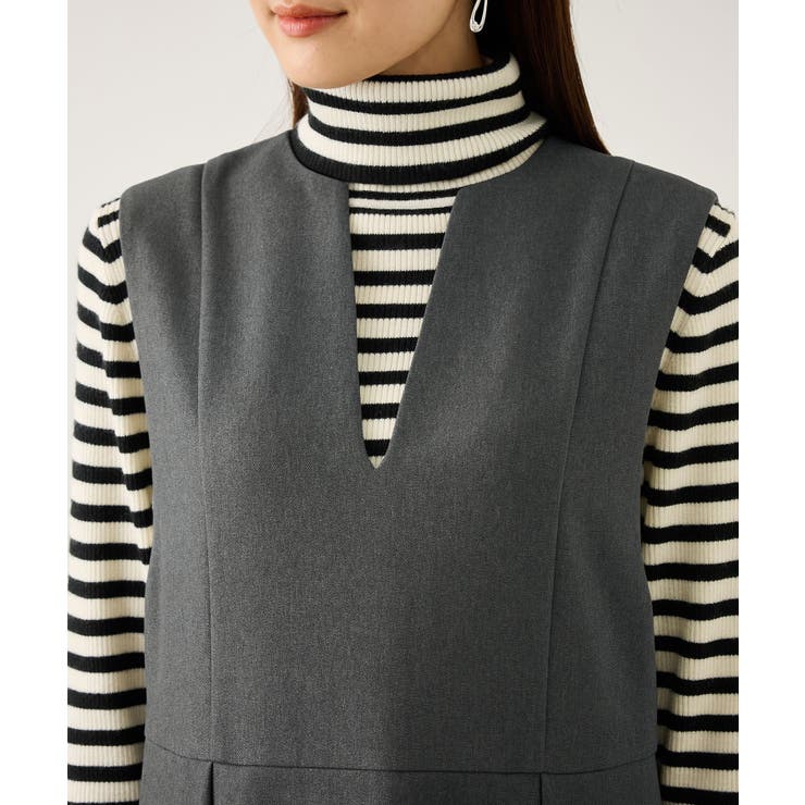 キーネックジャンパースカート | ROPE' PICNIC | 詳細画像24