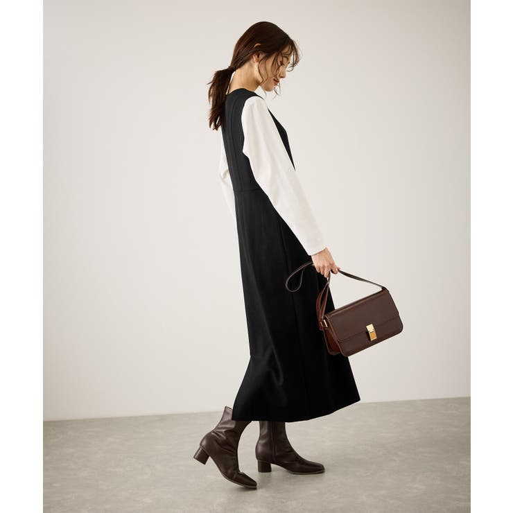 キーネックジャンパースカート | ROPE' PICNIC | 詳細画像4