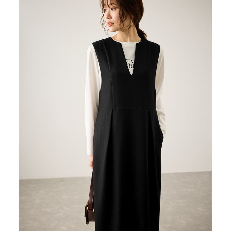 キーネックジャンパースカート | ROPE' PICNIC | 詳細画像7