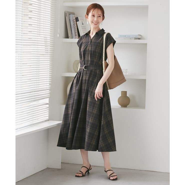 ウエストタックチェックアソートワンピース | ROPE' PICNIC | 詳細画像2 