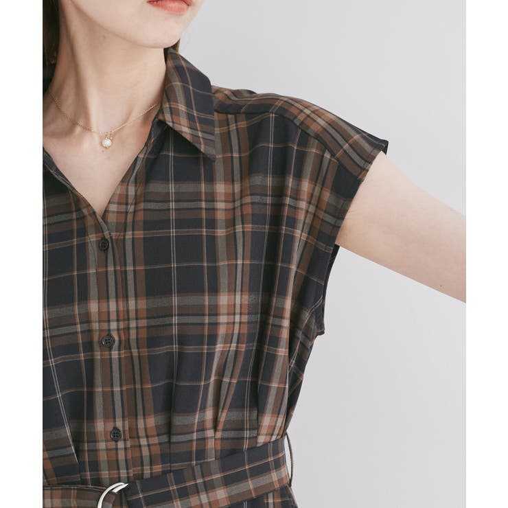 ウエストタックチェックアソートワンピース | ROPE' PICNIC | 詳細画像21 