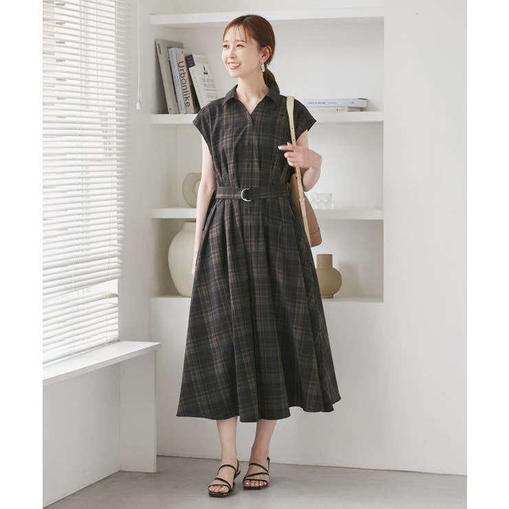 ウエストタックチェックアソートワンピース | ROPE' PICNIC | 詳細画像3 