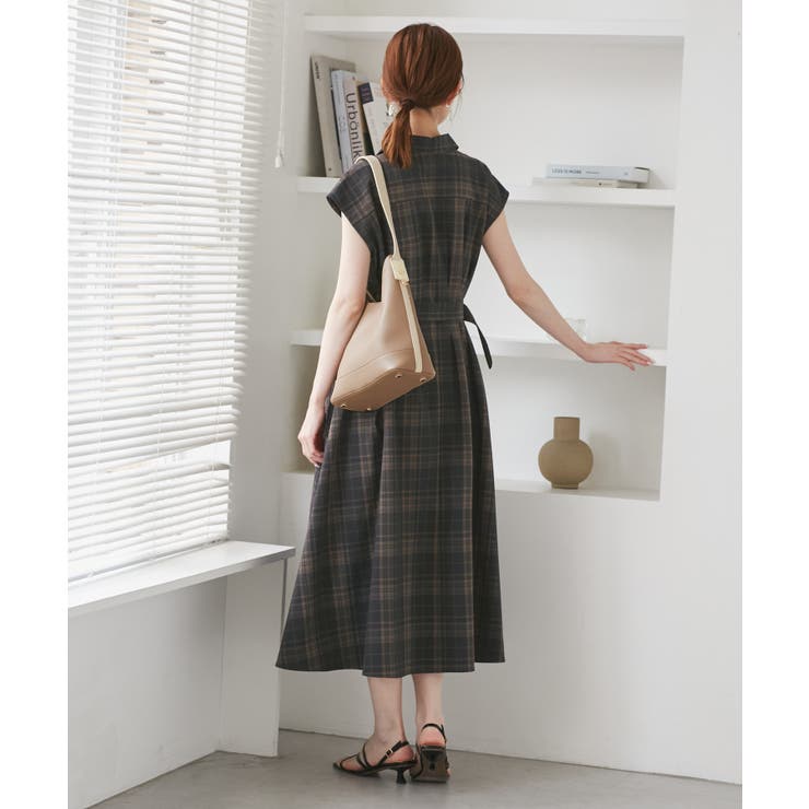 ウエストタックチェックアソートワンピース | ROPE' PICNIC | 詳細画像4 