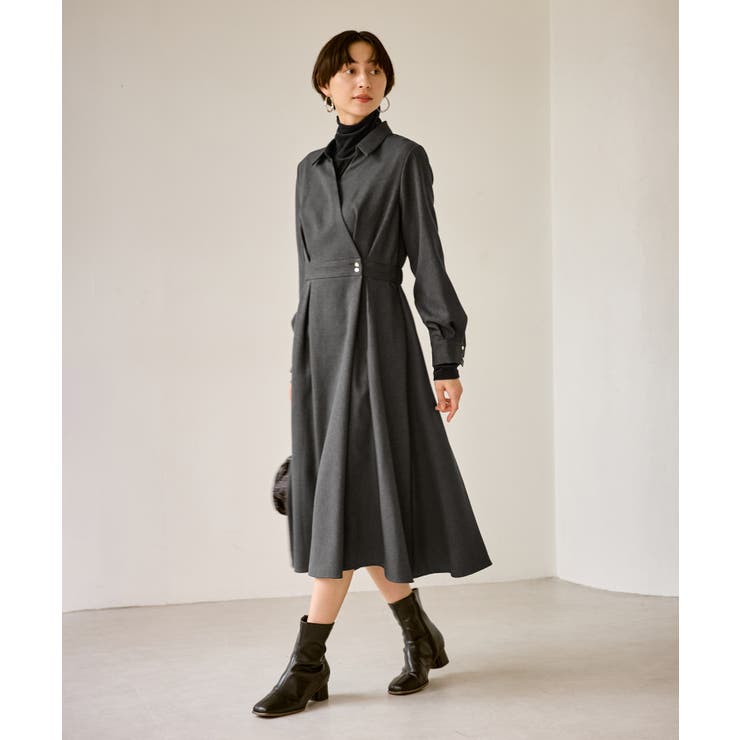 カシュクールシャツコンシャスワンピース | ROPE' PICNIC | 詳細画像10 