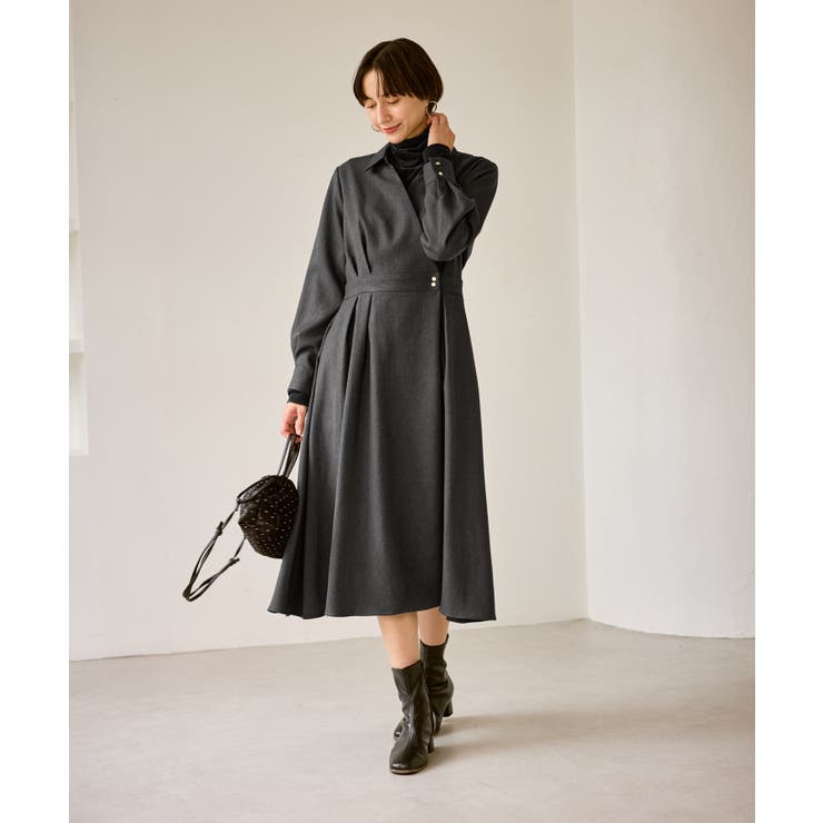 カシュクールシャツコンシャスワンピース | ROPE' PICNIC | 詳細画像11 