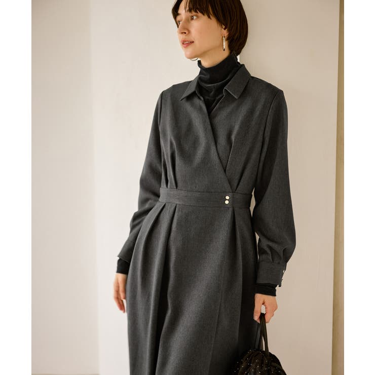 カシュクールシャツコンシャスワンピース | ROPE' PICNIC | 詳細画像13 