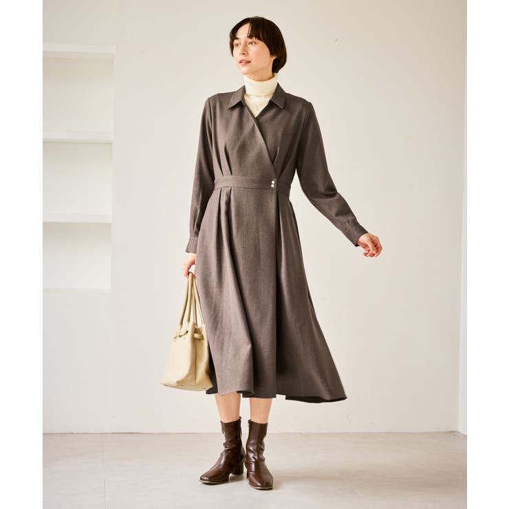 カシュクールシャツコンシャスワンピース | ROPE' PICNIC | 詳細画像14 