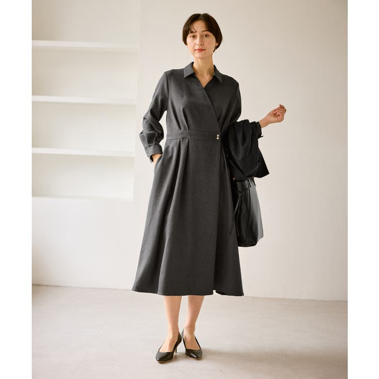 カシュクールシャツコンシャスワンピース | ROPE' PICNIC | 詳細画像2 