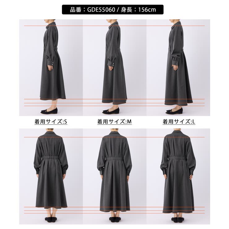 カシュクールシャツコンシャスワンピース | ROPE' PICNIC | 詳細画像26 