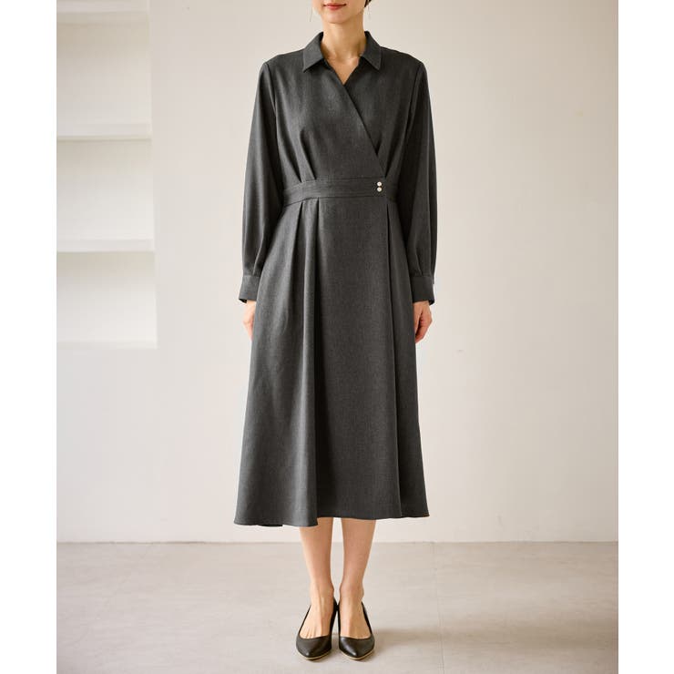 カシュクールシャツコンシャスワンピース | ROPE' PICNIC | 詳細画像27 