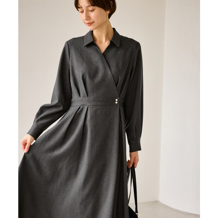 カシュクールシャツコンシャスワンピース | ROPE' PICNIC | 詳細画像6 