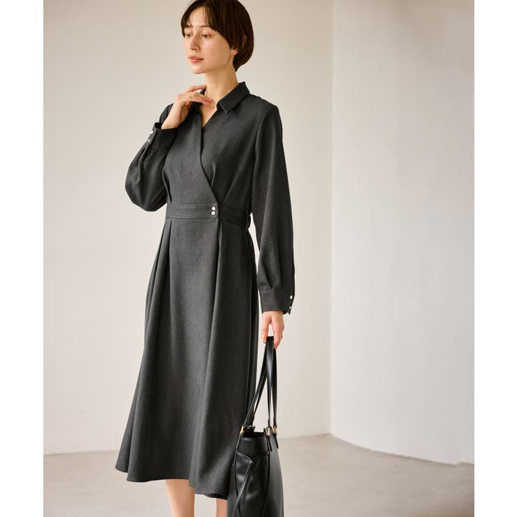 カシュクールシャツコンシャスワンピース | ROPE' PICNIC | 詳細画像7 